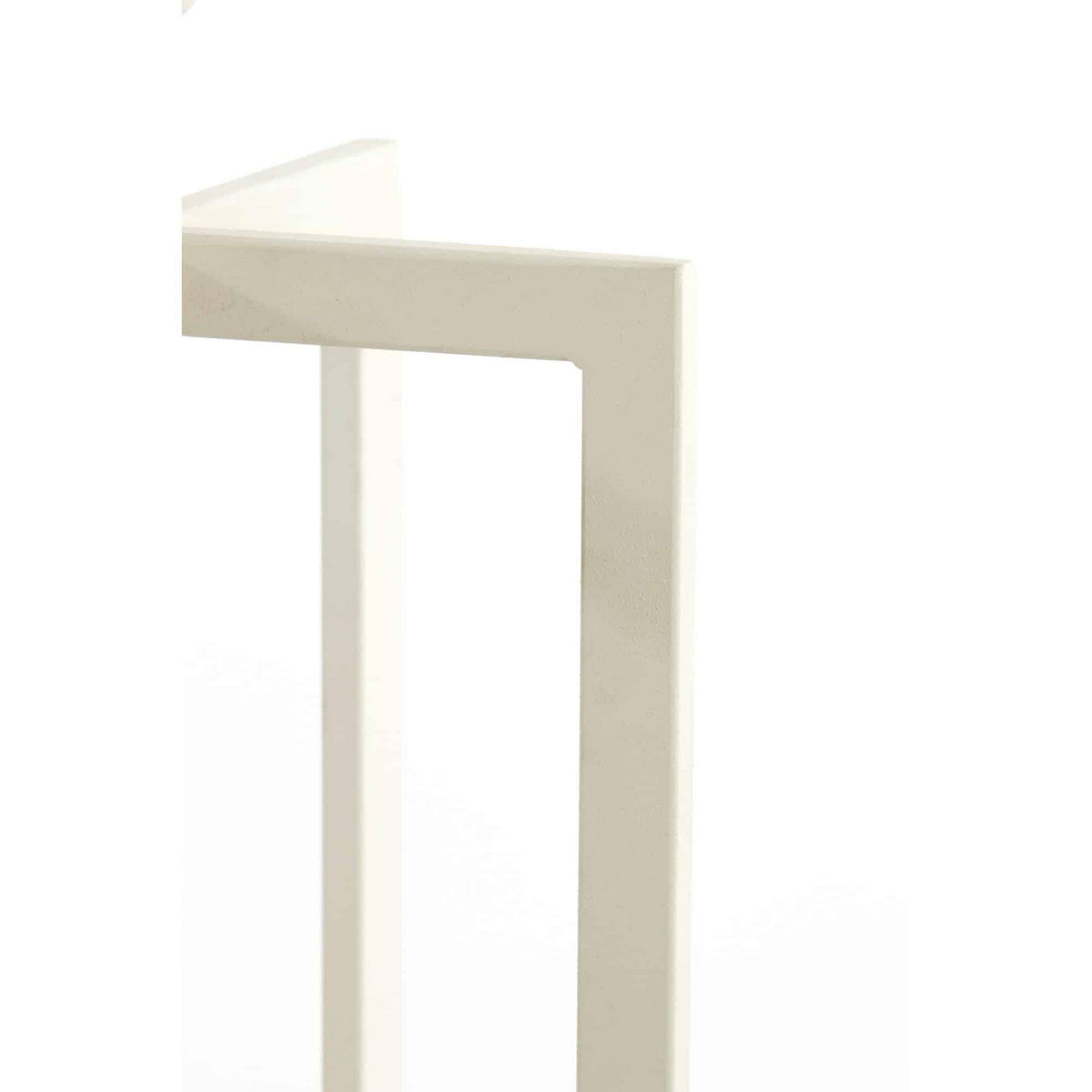 STEHLEUCHTE Mace Weiß 30/30/140 cm - Weiß, Metall (30/30/140cm) - Light & Living