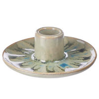 KERZENHALTER Seventies - Salbeigrün, Keramik (11/4/11cm) - Butlers