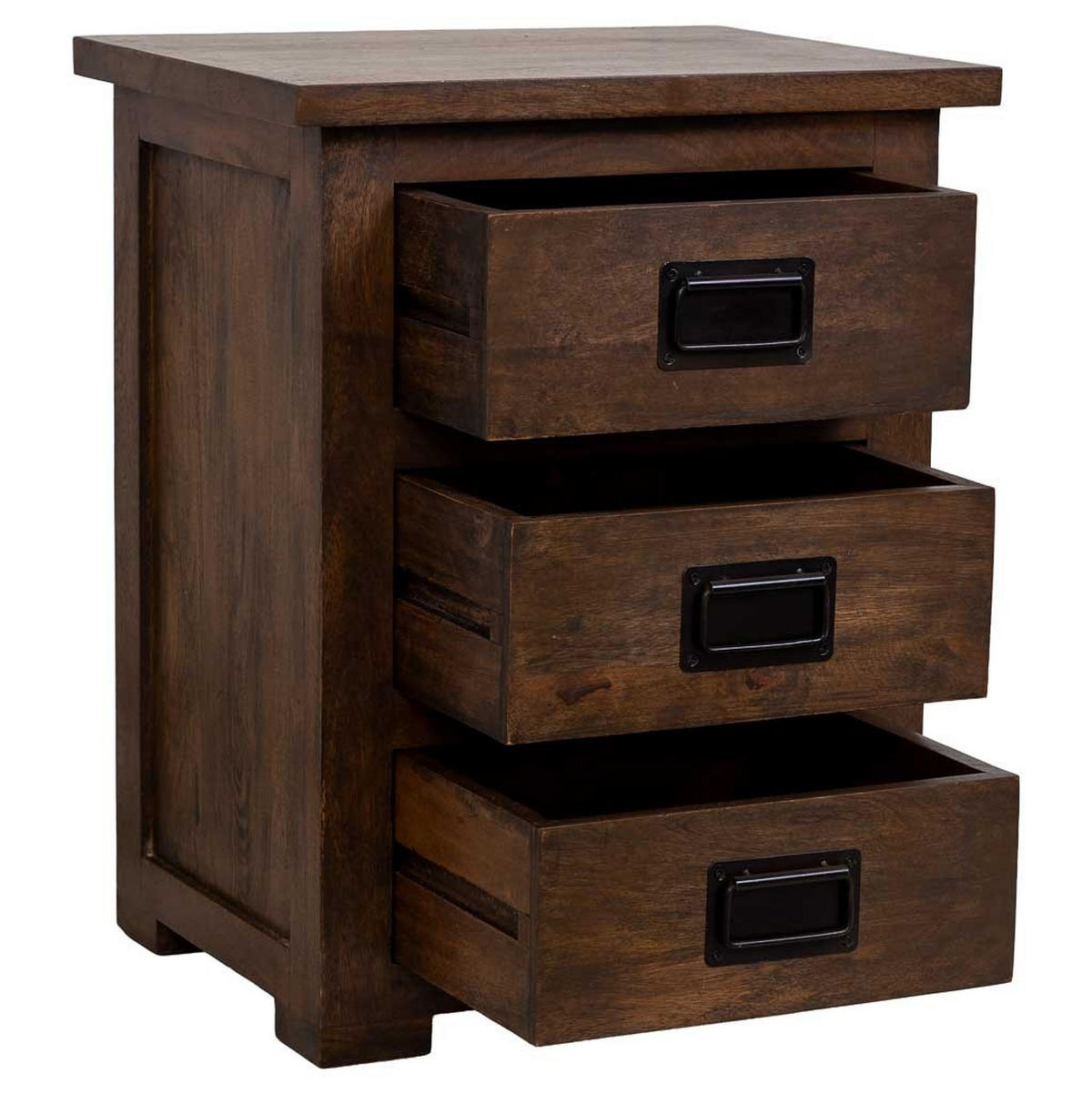 BEISTELLTISCH aus holz 51x40x64cm - Braun, Holz (51/64/40cm) - Wanderlust