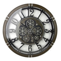 WANDUHR Ramsey Schwarz 60x60x6 cm Kunststoff - Schwarz, Kunststoff (6/60/60cm) - Mondex