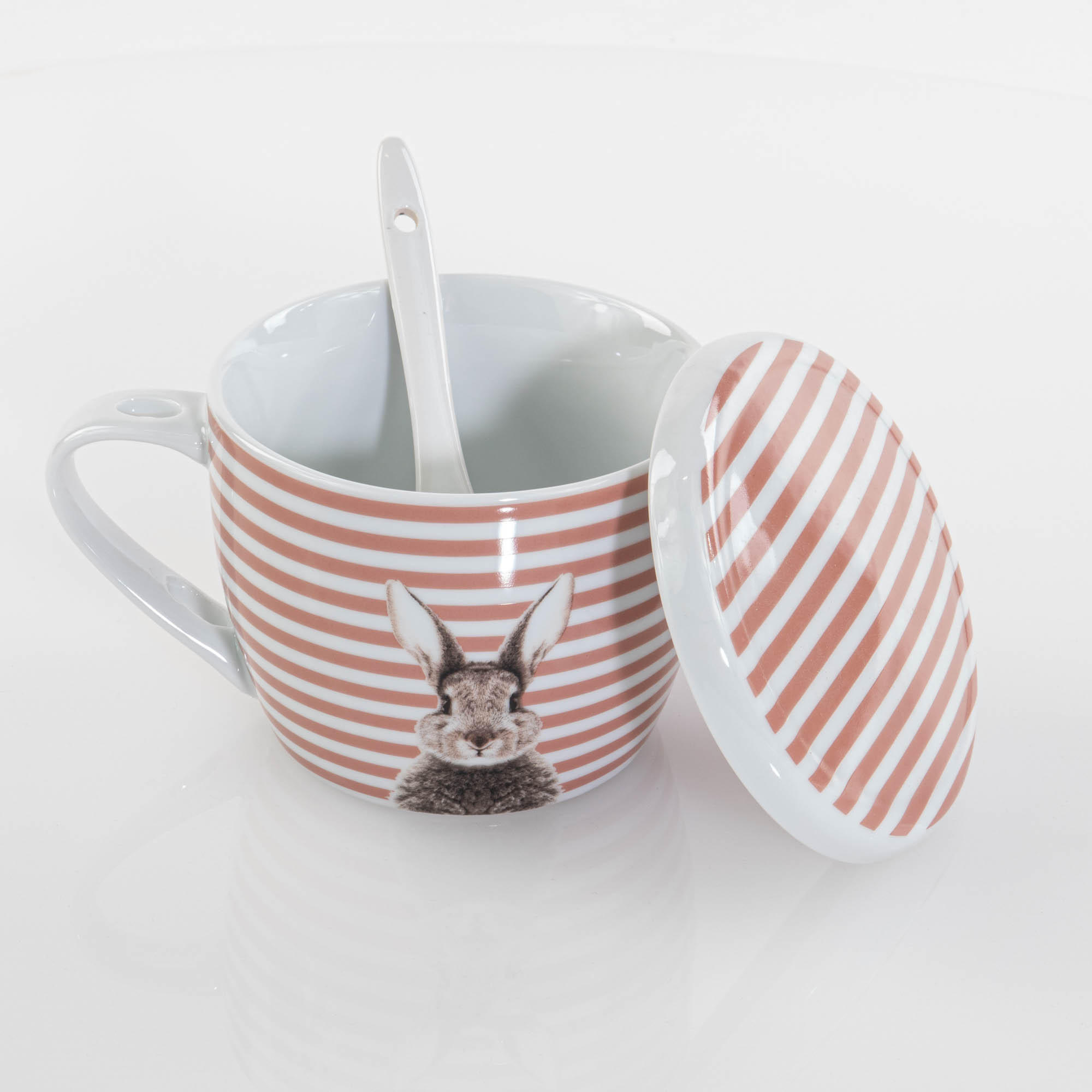 TASSE Fluffy 600 ml - Orange, Keramik (18L) - Boltze Home