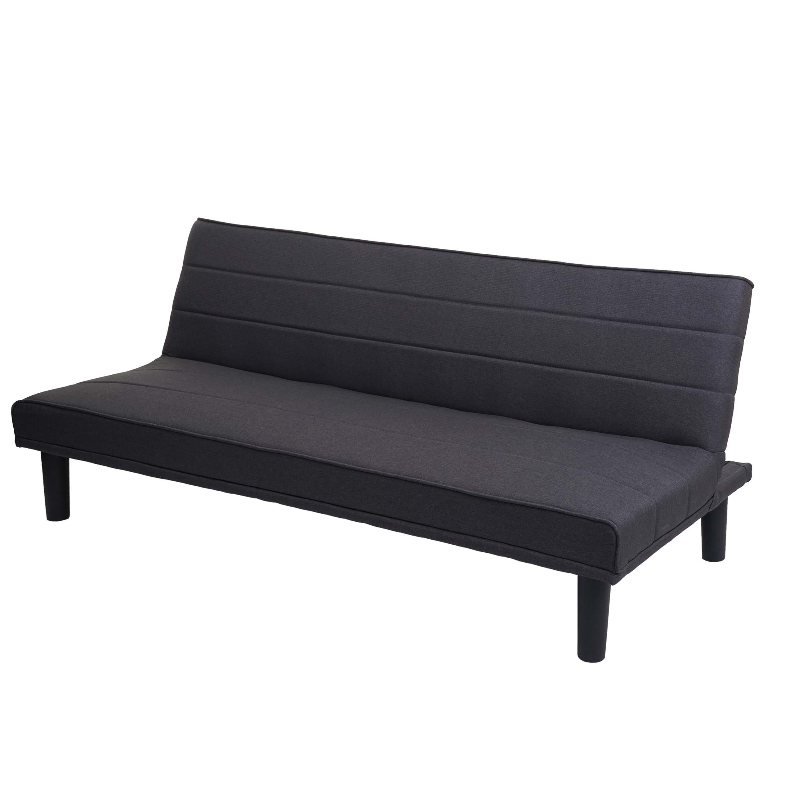 SCHLAFSOFA Anthrazit - Anthrazit, Textil (165/72/78cm) - MCW