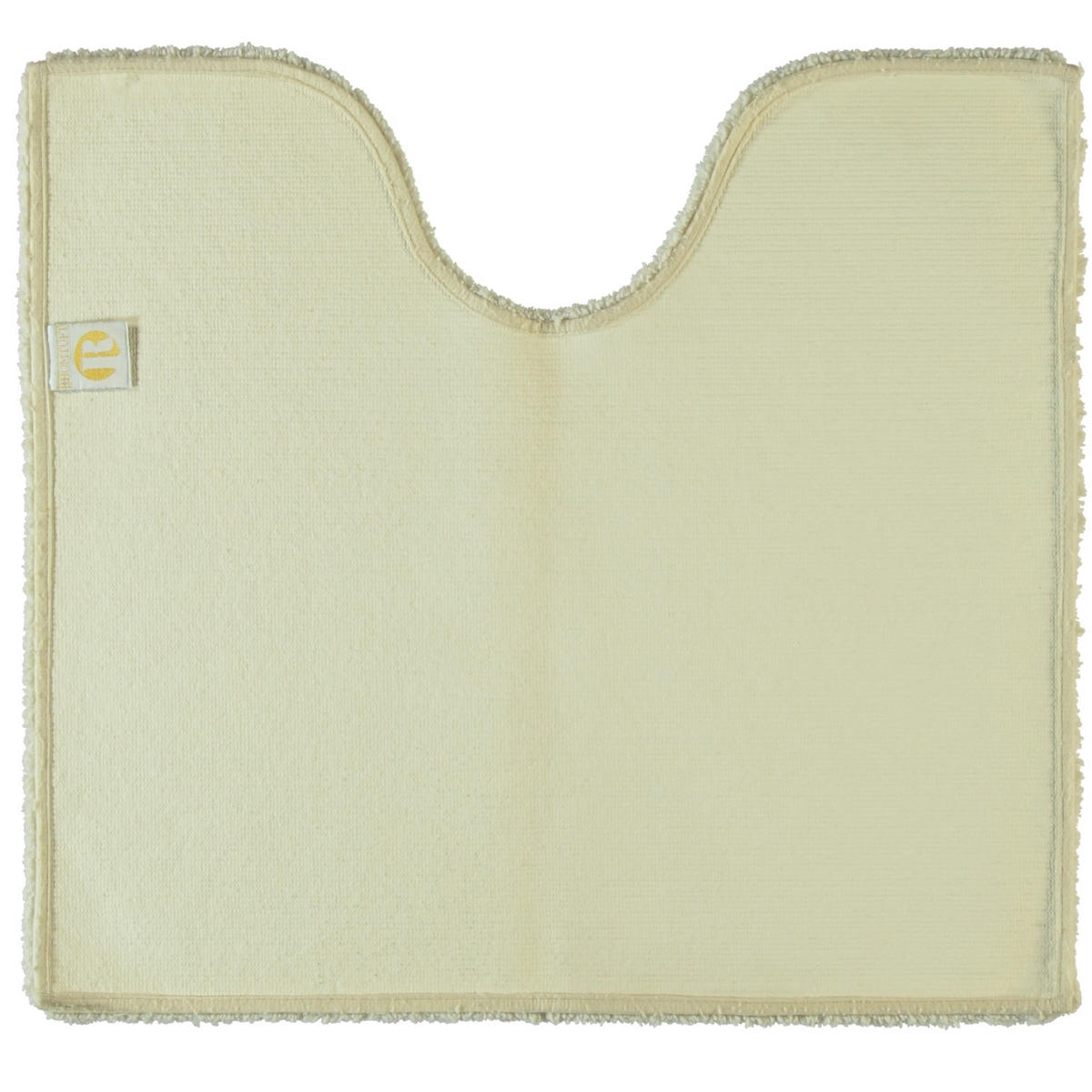 BADTEPPICHE SQUARE BEIGE - 42 - Beige, Textil (55/60cm) - Rhomtuft