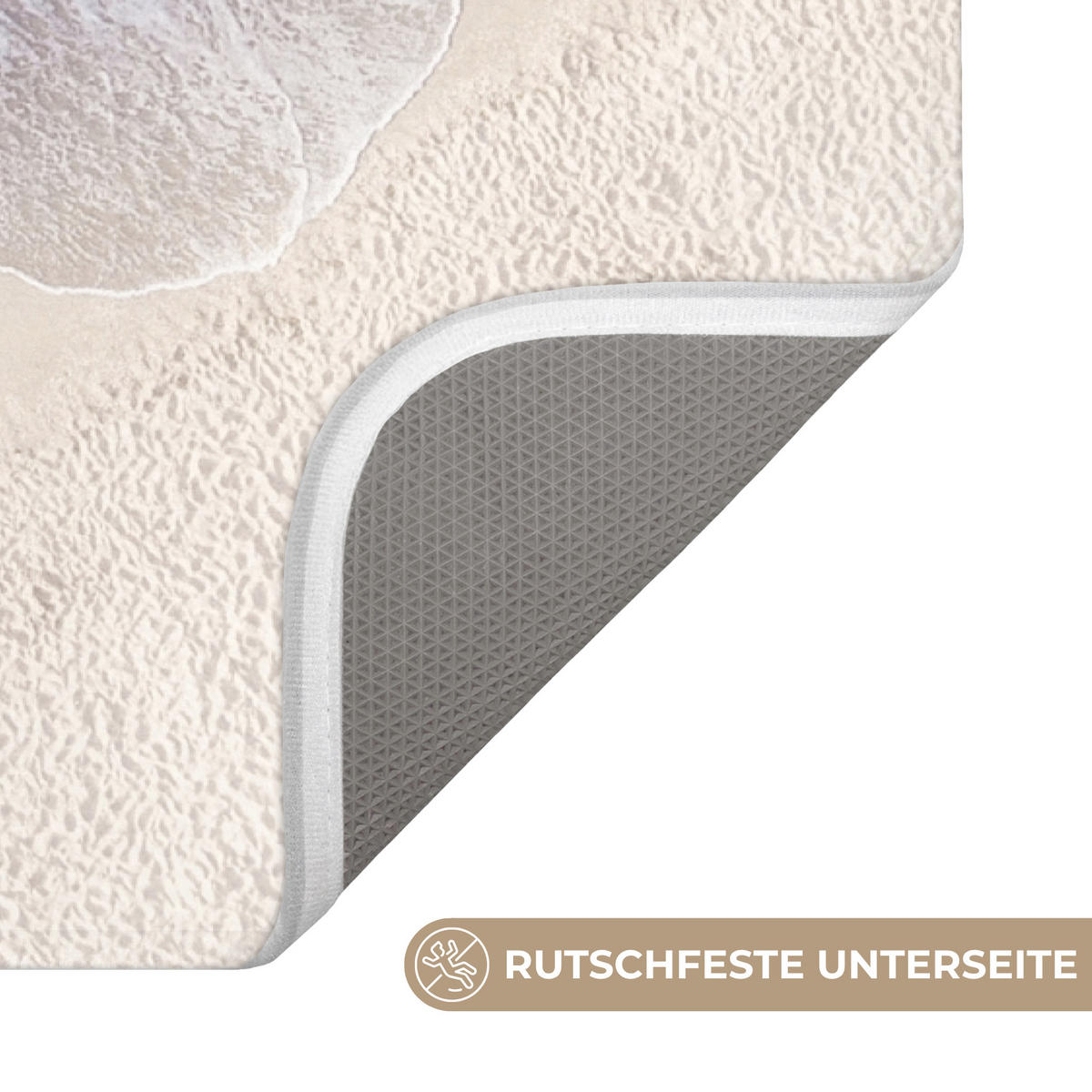 WC PŘEDLOŽKA Pláž - Moře - Příroda - Léto 40x60 cm - tyrkysová, textil/plast (40/1cm) - OnlyWow
