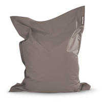 RIESEN-SITZSACK "Square" 120x160cm 270 L - Braun, Textil (120/25/160cm) - Green Bean