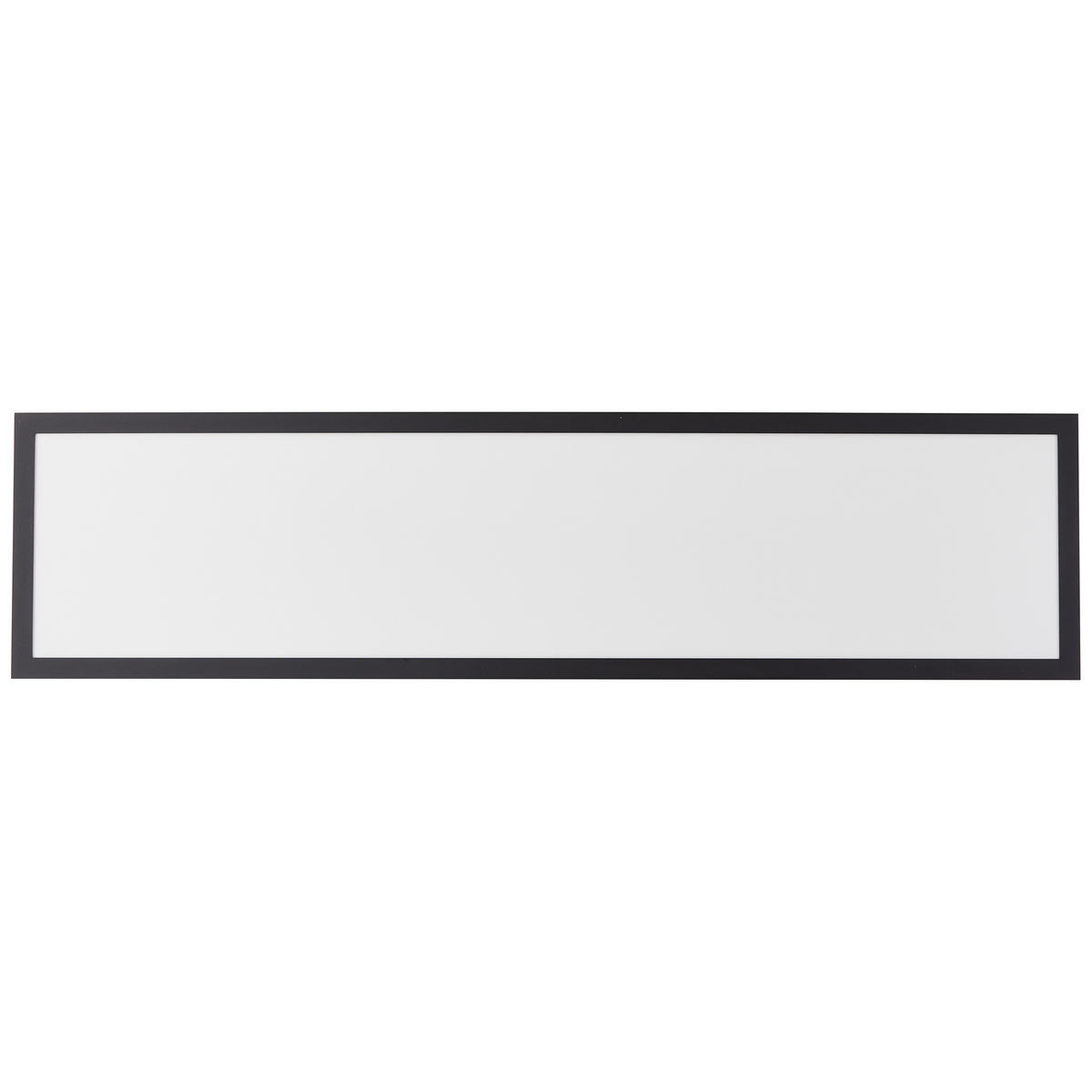 DECKENAUFBAU-PANEEL Briston G99931A06 - Schwarz, Metall (25/100/5cm) - Brilliant
