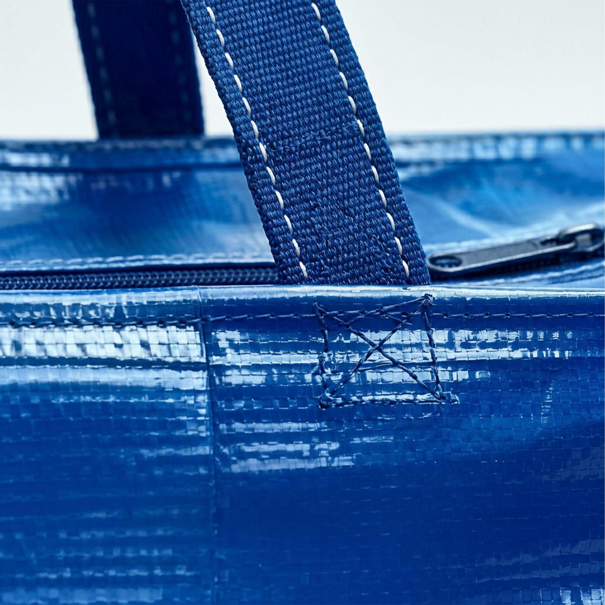 UMZUGSTASCHE Blau 4er-Set Kunststoff wasserfest 100 l - Blau, Kunststoff - Relaxdays