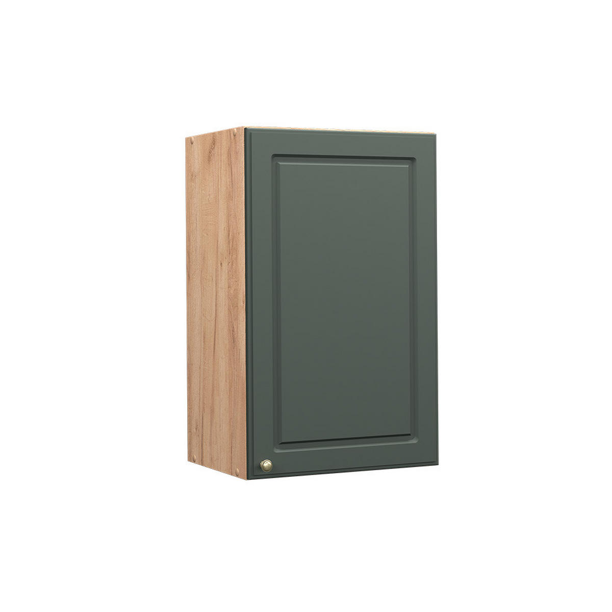 HÄNGESCHRANK Fame-Line Grün-Gold Landhaus 45 cm - Honigeiche/Eiche Wotan, Holzwerkstoff (45/72/34.1cm) - Vicco