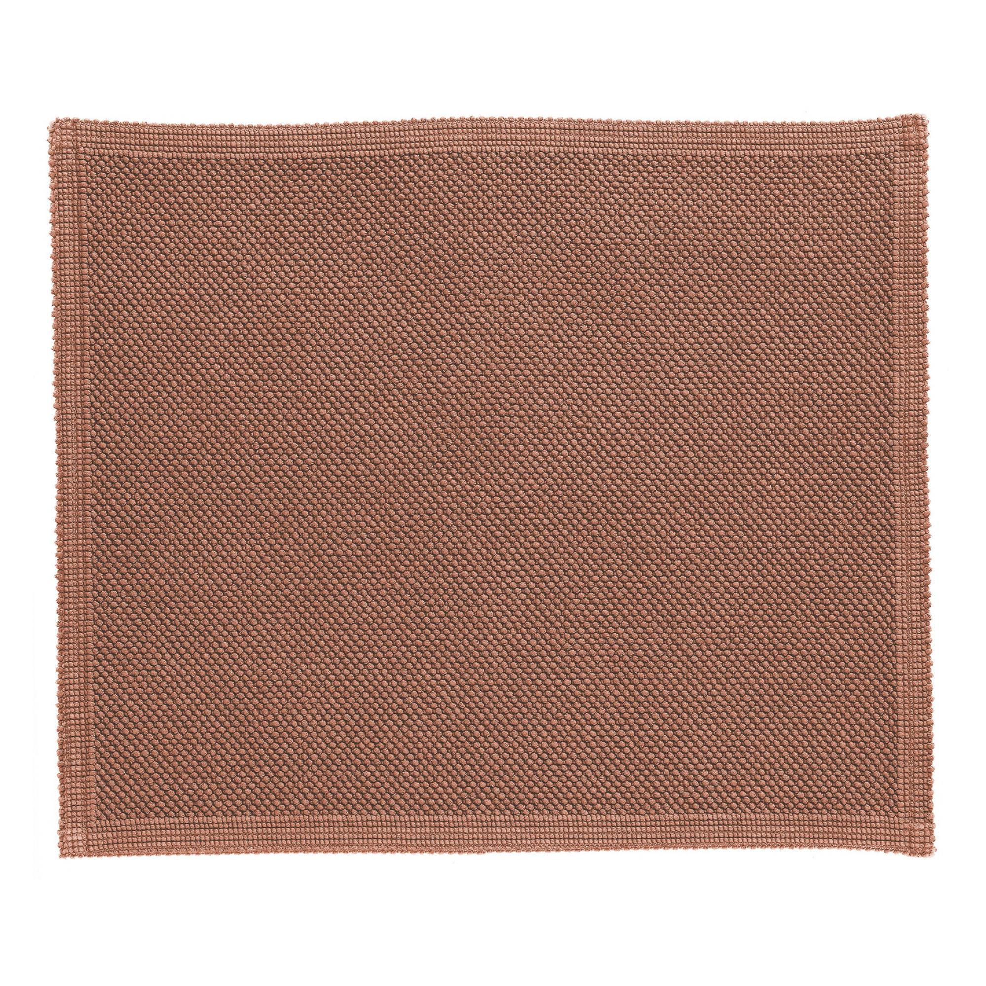 Vivaraise Badematte Dunkelbraun 54x64 cm