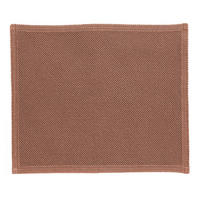 BADEMATTE Etia kakao 54 x 64 cm - Dunkelbraun, Textil (54/64cm) - Vivaraise
