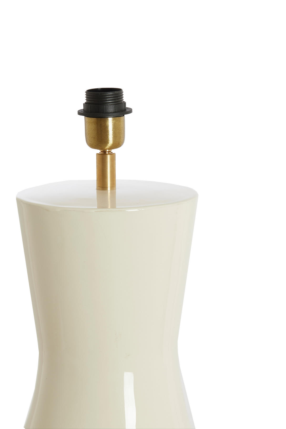 LAMPENSOCKEL Nana Weiß 46/46/69 cm - Weiß, Metall (46/46/69cm) - Light & Living