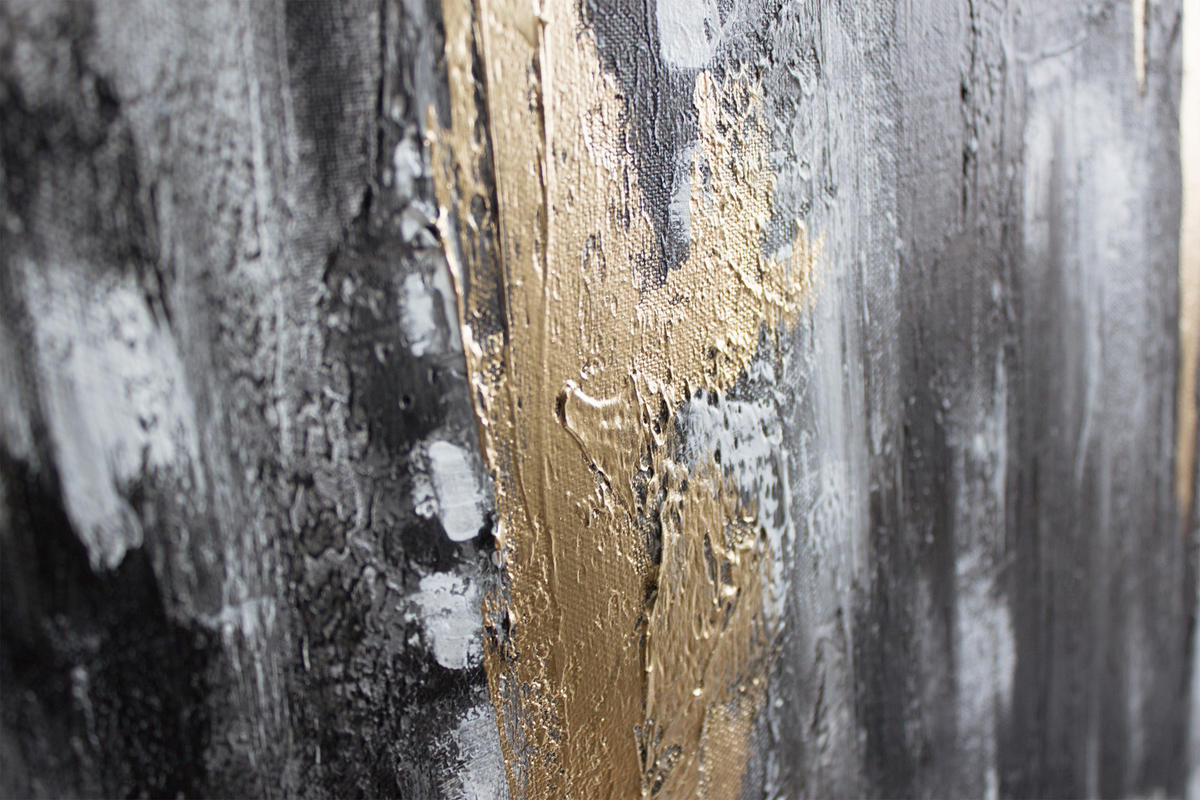 GEMÄLDE Filmstreifen auf Keilrahmen 120x60 cm - Grau, Holz (120/60cm) - YS-art gallery