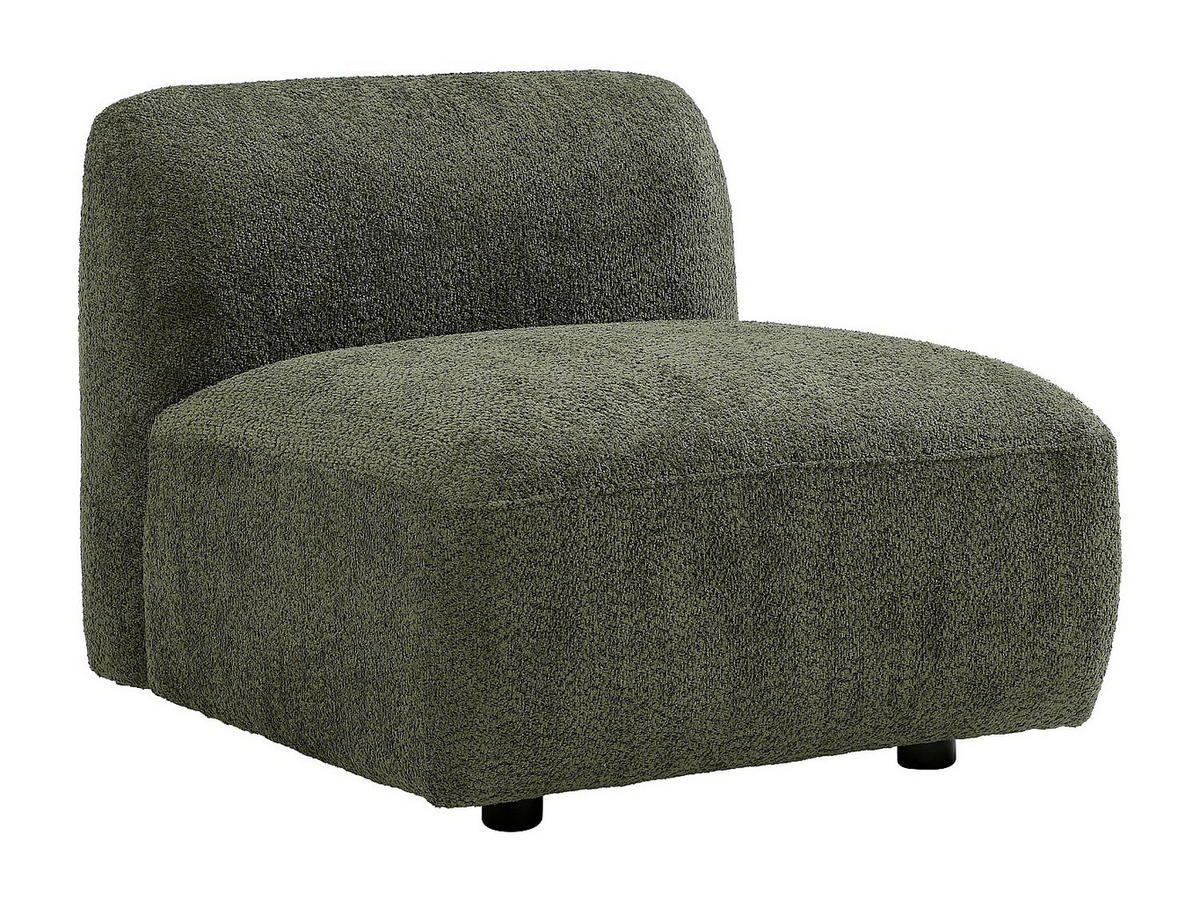 SESSEL mit gerader Rückenlehne - 1 Person - stoff - grün Danepi - Grün, Holz/Textil (80/69/94cm) - Vente-Unique
