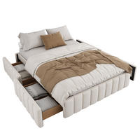 POLSTERBETT 140x200 cm minimal beige - Beige, Textil (140/200cm) - Fortuna Lai