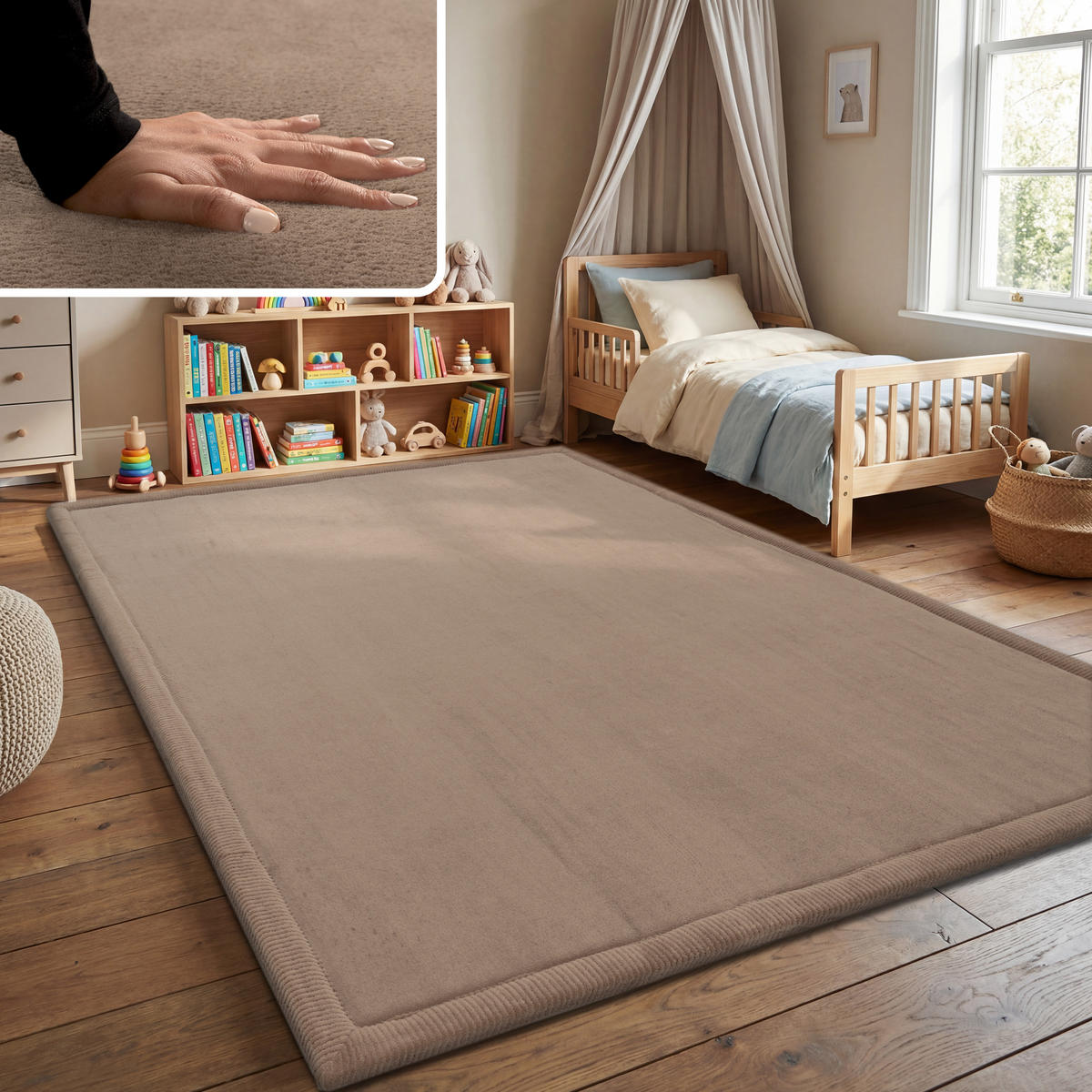 KINDERTEPPICH 200/350 cm Tatami 475 - Beige, Textil (200/350cm) - Paco Home