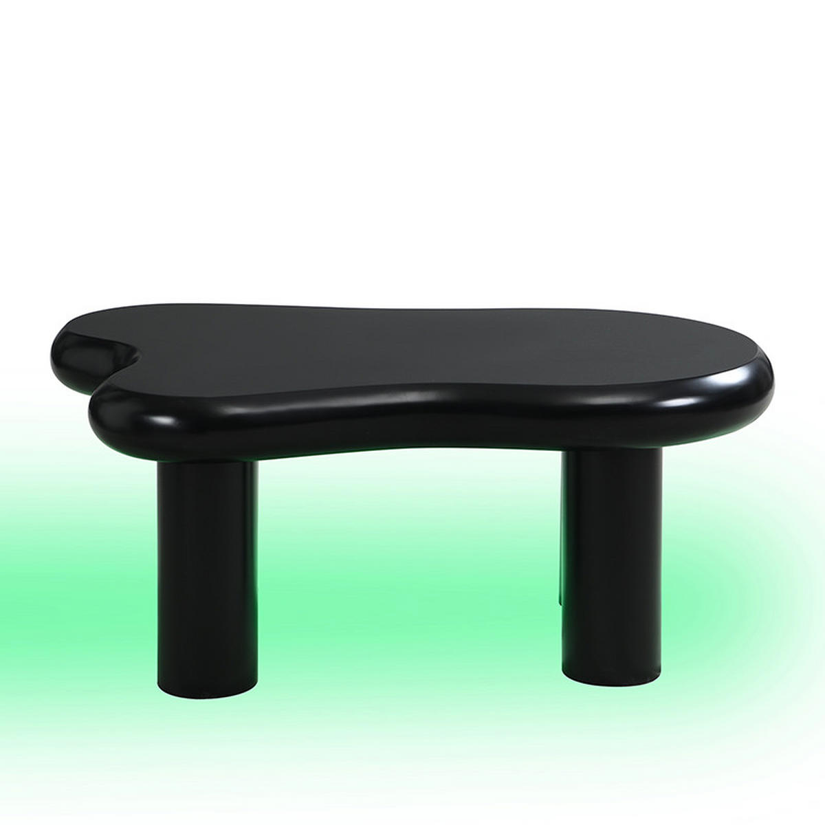 COUCHTISCH DE-049 Cloud Schwarz - Schwarz, Holzwerkstoff (66/98/40cm) - ComfortXL