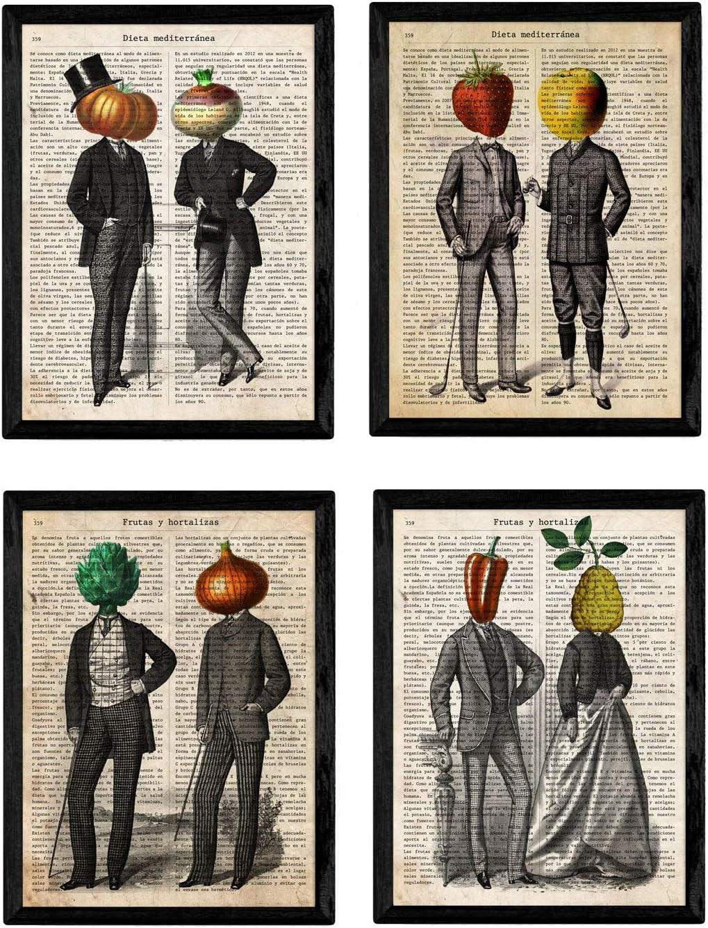 Nacnic Poster Schwarz 29.7x3 cm