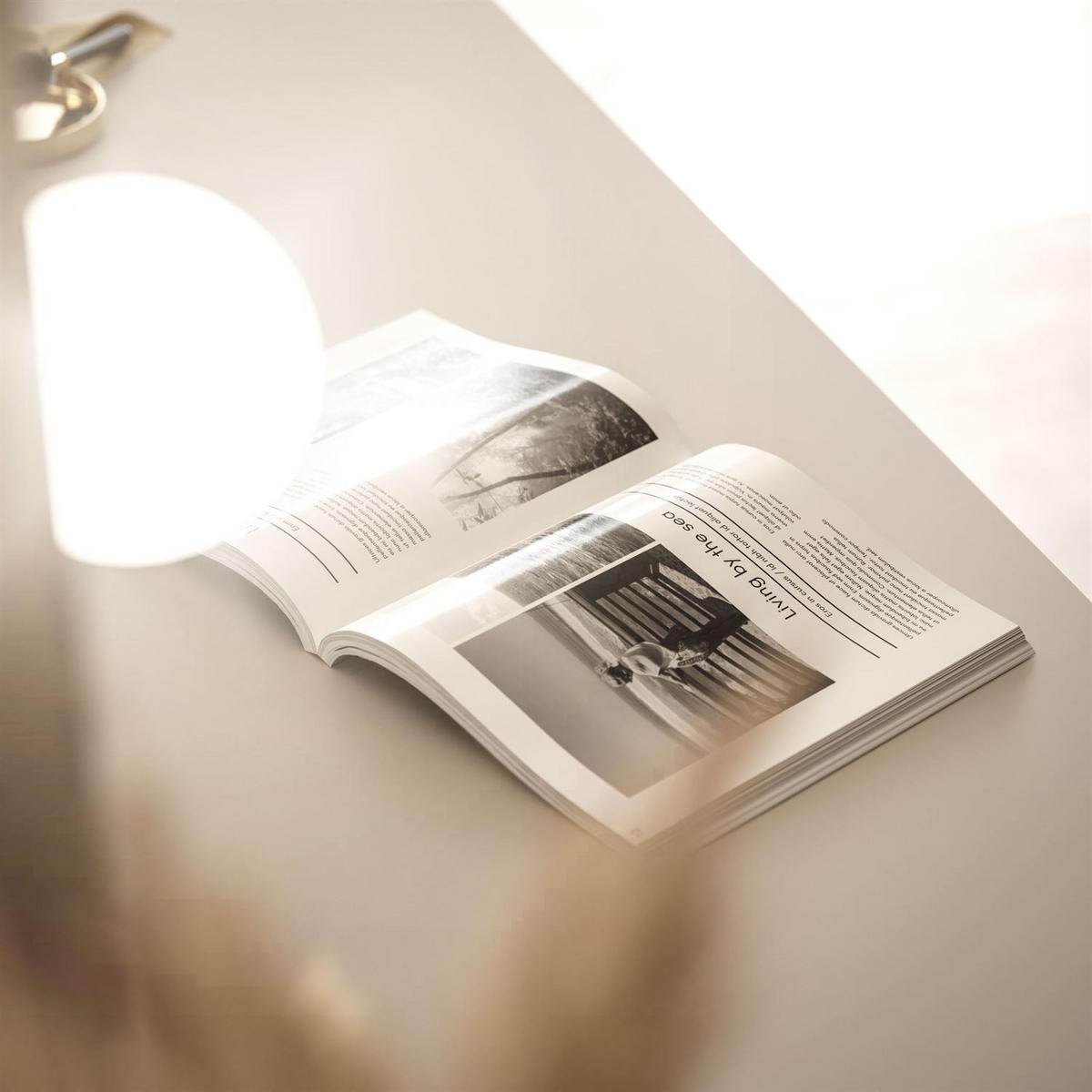 SCHREIBTISCH MADA DOUBLE mit Schubladen kaschmir - Kaschmir, Holzwerkstoff (55/152/75cm) - Lookway