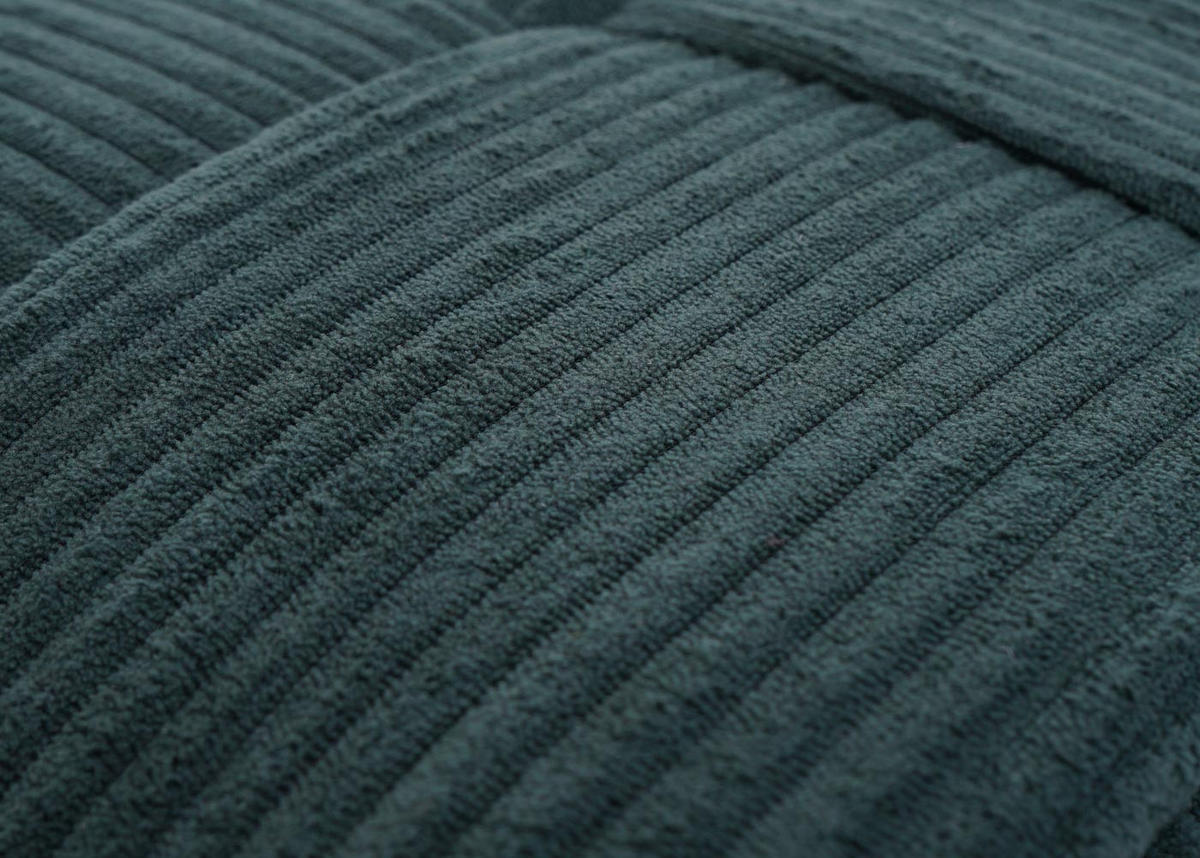 HOCKER Grün - Grün, Textil (40/43/40cm) - MCW