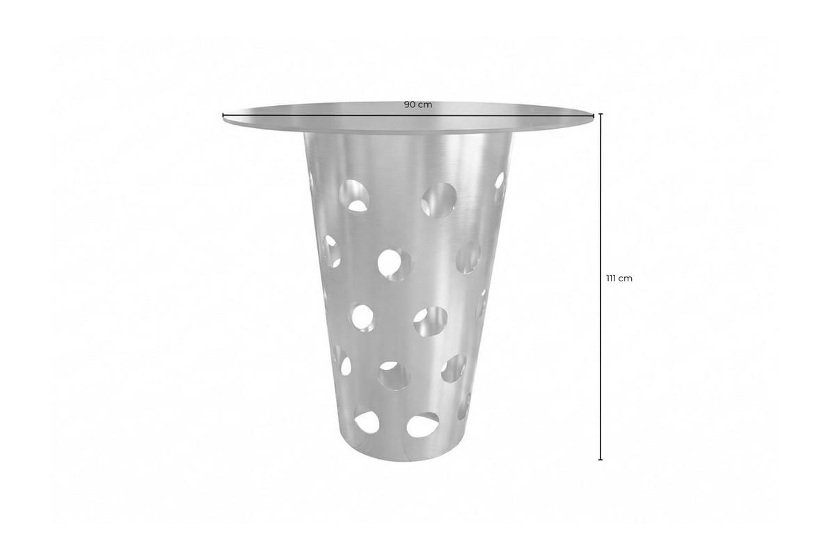 BARTISCH VINO Rosé Metall - Roségold/Rosa, Metall (90/90/111cm) - KAWOLA