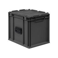 EUROBOX NextGen Portable, HxBxT 33,5x30x40cm, 30 Liter, Schwarz - Schwarz, Kunststoff (30/33.5/40cm) - PROREGAL