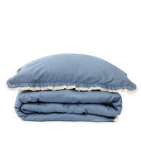 BETTWÄSCHE Moises blau 160/200 cm - Blau, Textil (160/200cm) - Homla