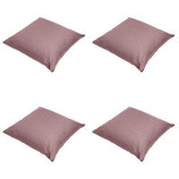 DEKORATIONSKISSEN Best deal - Rosa - 60/60/10 cm - 4er-Set - Pink, Textil (60/60cm) - Madison