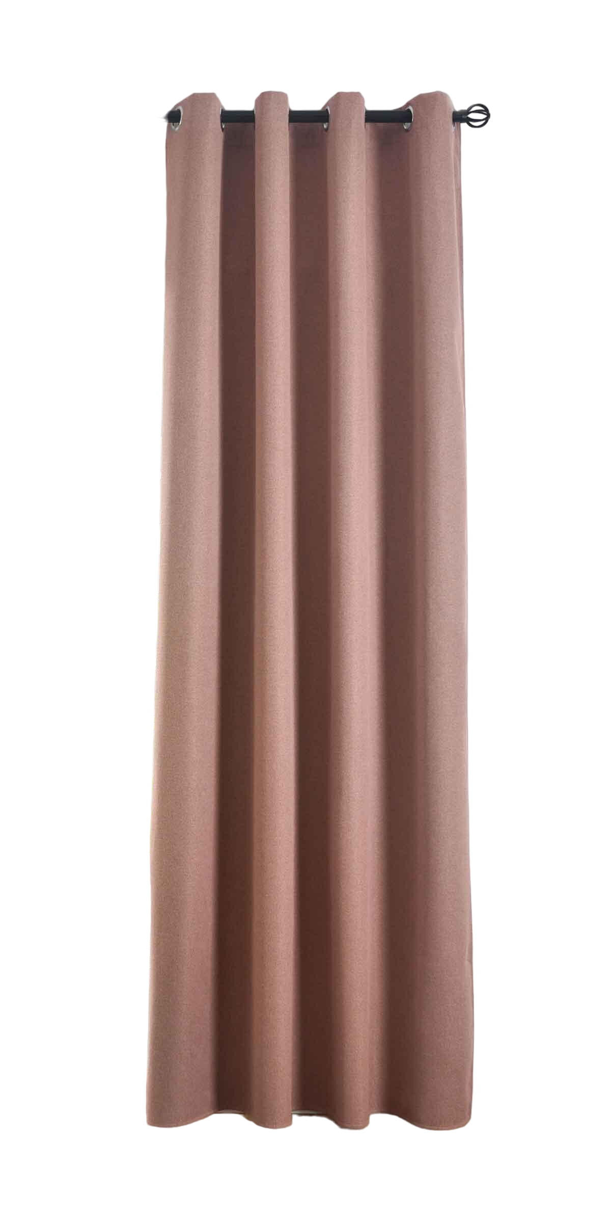 Gardinenbox Vorhang Altrosa 145x245x245 cm