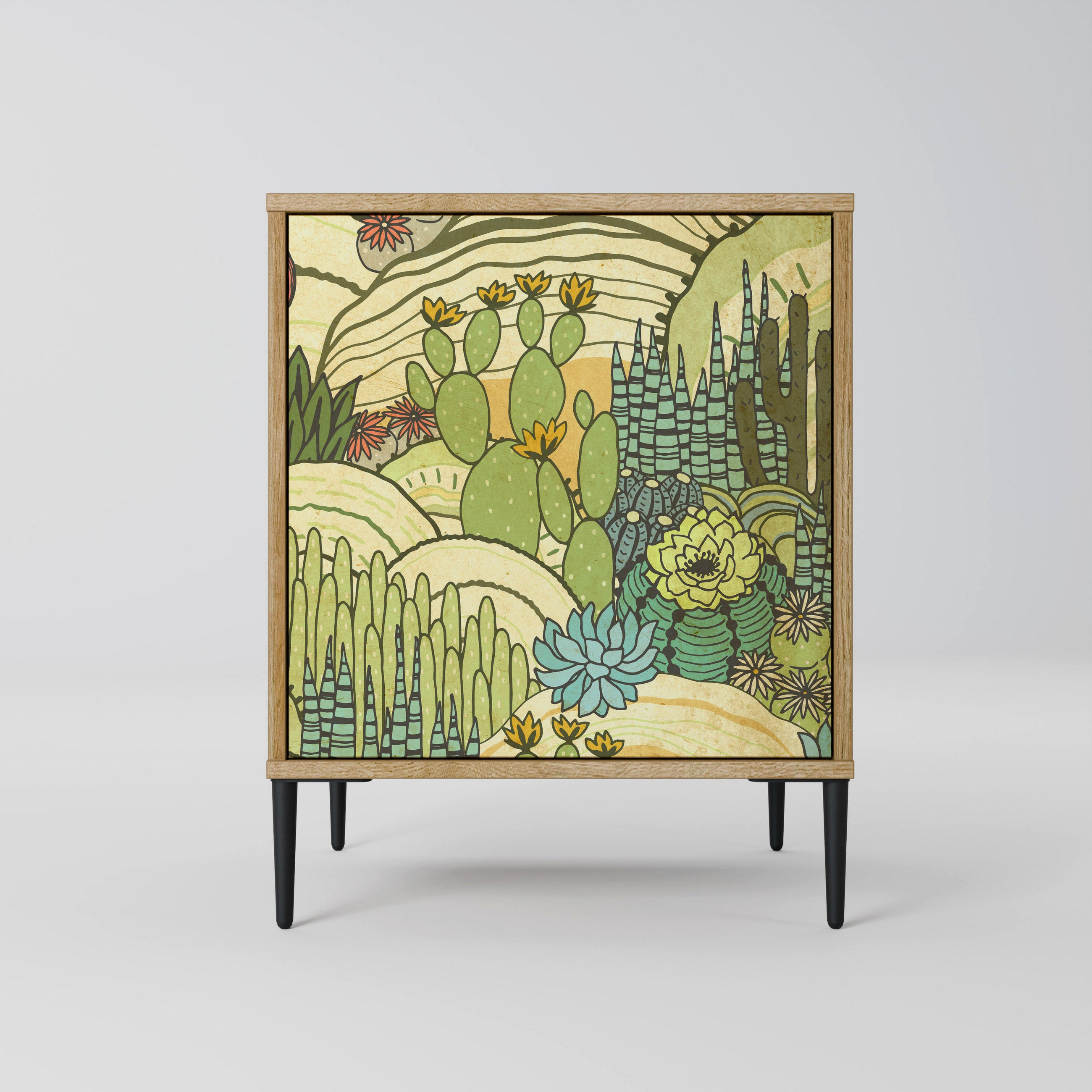 SpaceRebels Sideboard Eiche 57.5x72.5x42 cm