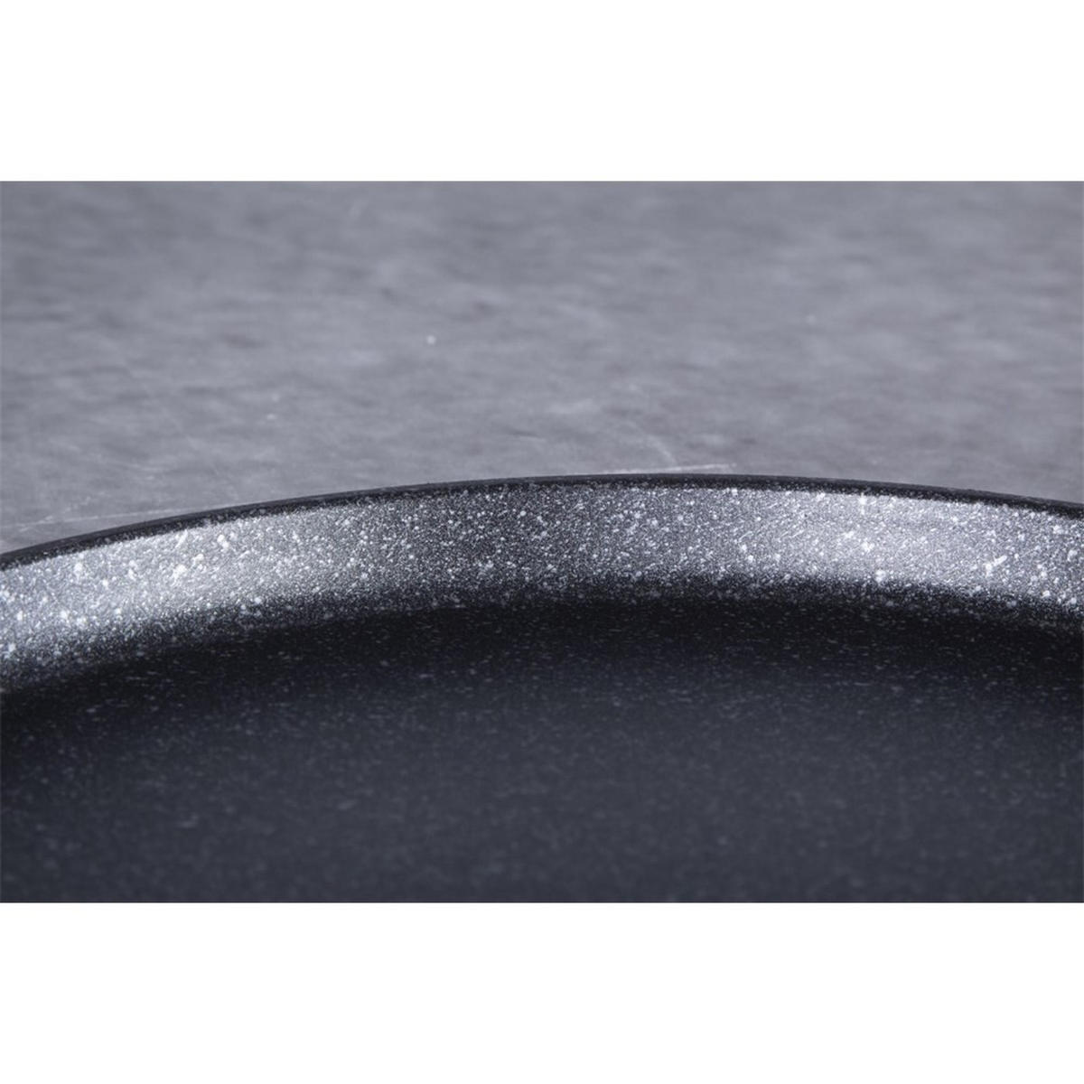 CRÊPEPFANNE Schwarz 28/28/2 cm BH7132 - Schwarz, Kunststoff (28cm) - Berlinger Haus