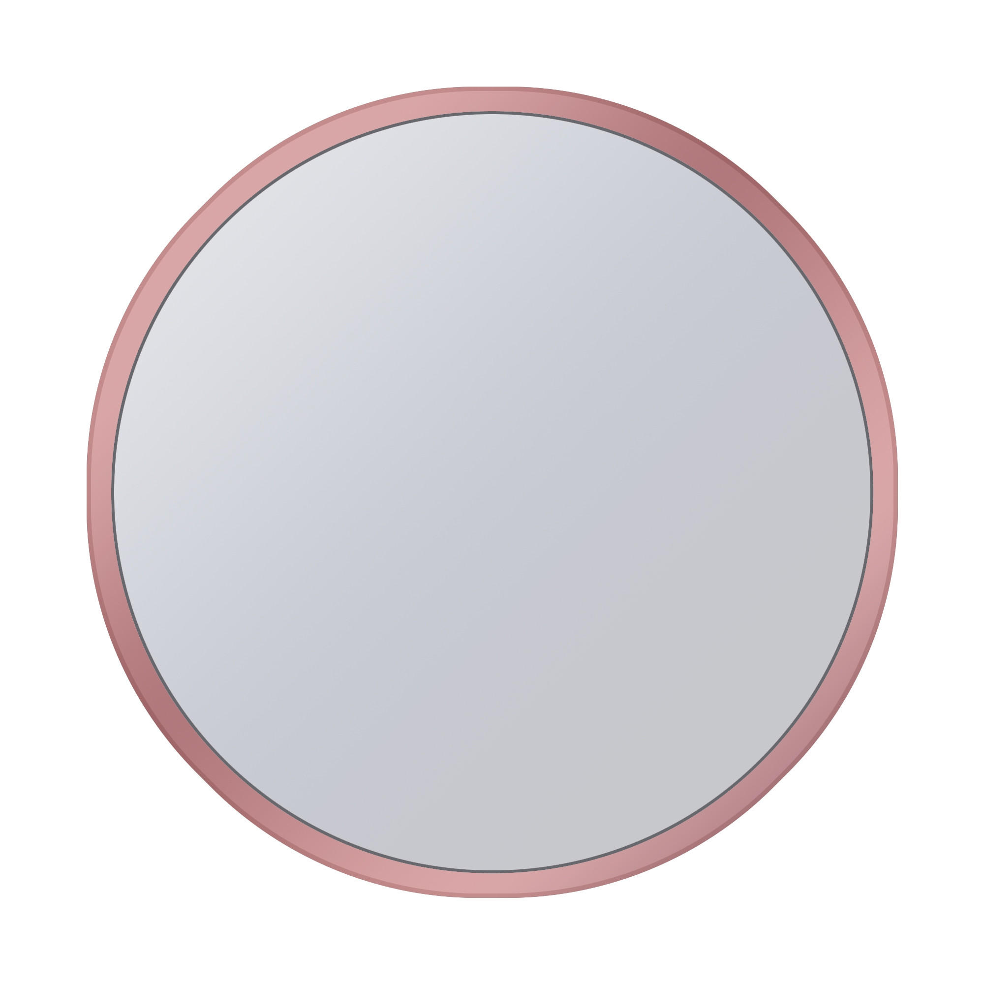 BEISTELLTISCH 2er Set rund Ø40/Ø45 cm Kupfer aus Glas und Metall - Kupferfarben, Metall (45/40/45cm) - WOMO-DESIGN