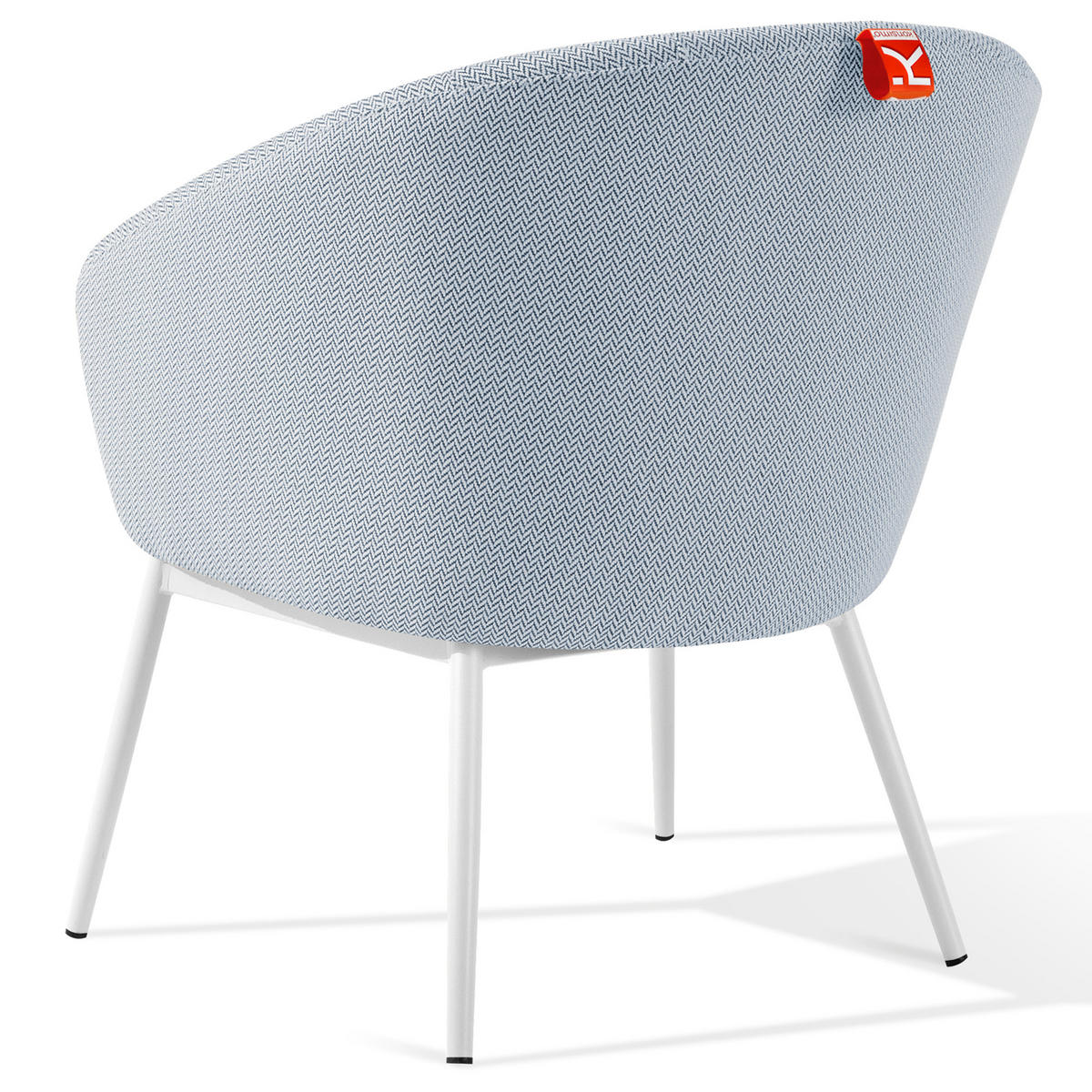 GARTENSESSEL SOLIS Loungesessel, - Blau, Textil/Metall (69/76/66cm) - KONSIMO®