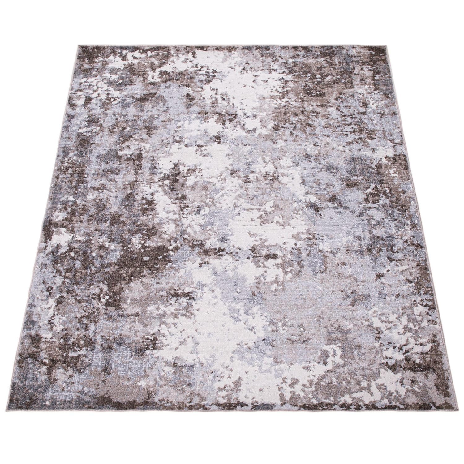 Paco Home Kurzflorteppich Braun 60x100 cm