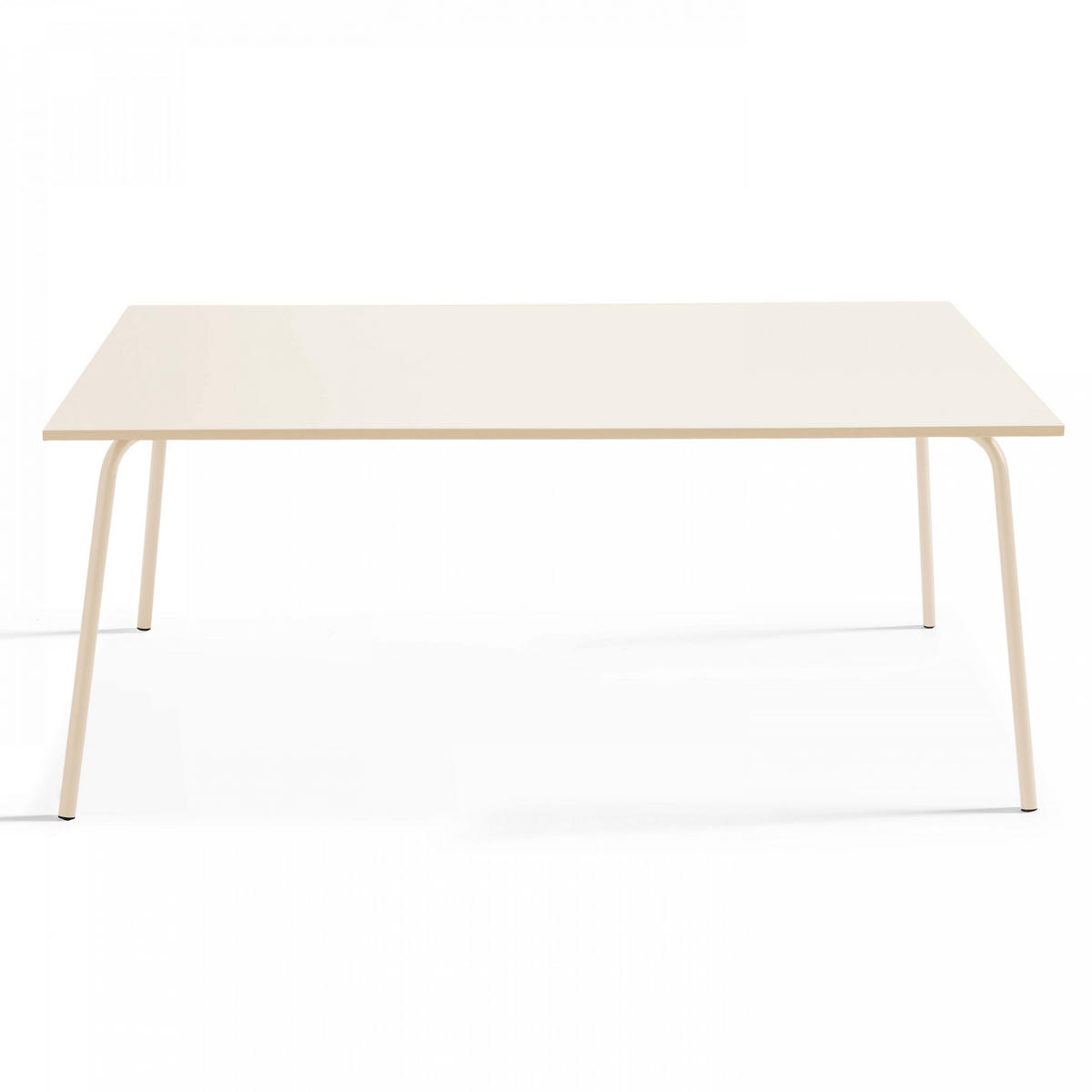 GARTENSET 7-tlg., Elfenbeinfarbe - Creme, Metall - Oviala