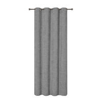 VORHANG Leila - Dunkelgrau, Textil (140/1/250cm) - home&you
