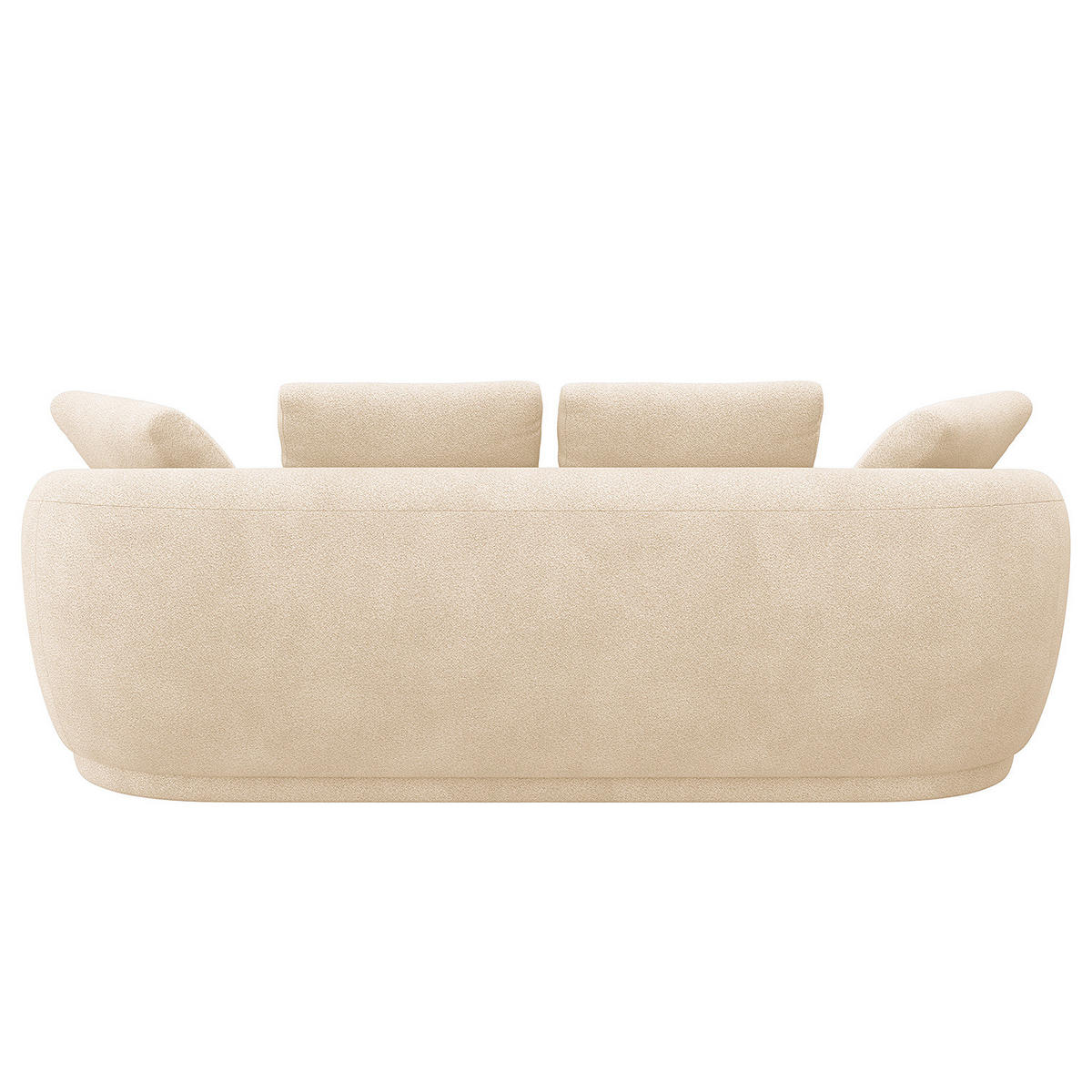 3-SITZER SOFA - Beige, Textil (217/74/102cm) - home24