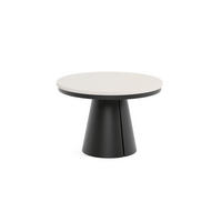 ESSTISCH CALMA Bis - Kaschmir/Schwarz, Holzwerkstoff/Metall (120/120/76cm) - Meblini