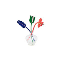 WANDSKULPTUR Bunt 6/28,5 cm - Multicolor, Wellpappe (6/28.5/6cm) - KUNSTLOFT