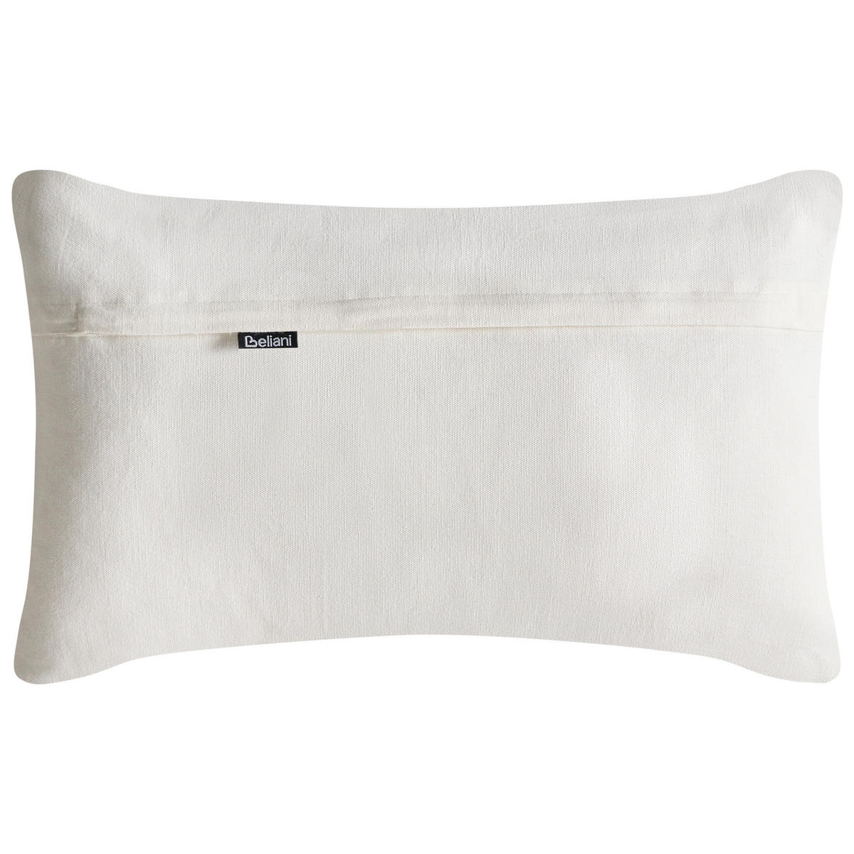 DEKOKISSEN 2er-Set Weiß 45/45 cm Garcinia - Weiß, Textil (45/45cm) - Beliani