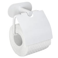 TOILETTENPAPIERHALTER Turbo - Loc Orea Shine 7/16/12,5 cm - Weiß, Metall (16/12.5/7cm) - Wenko