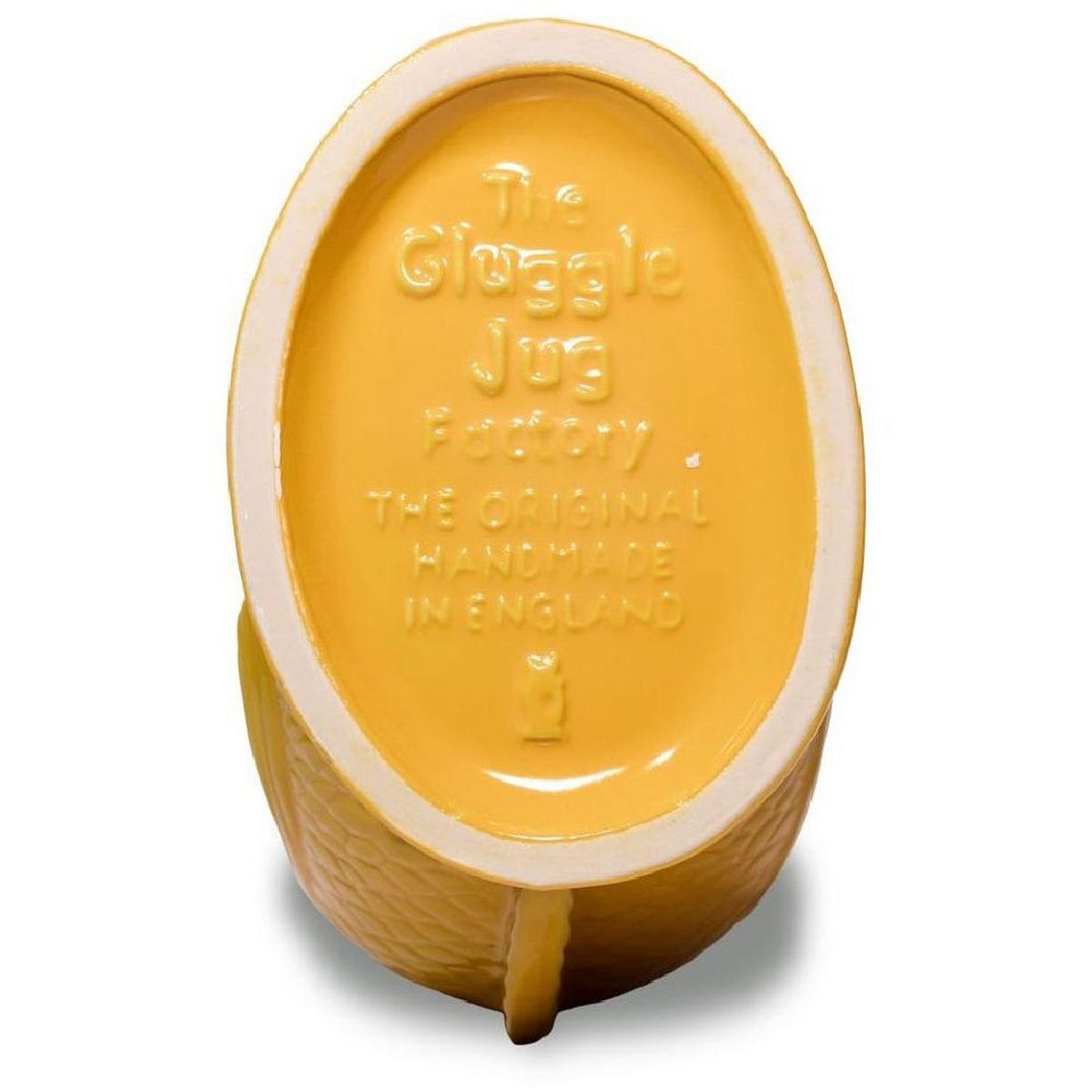 KARAFFE mit „Gluck-Gluck“-Geräusch 27,5/17/9,5 cm - Gelb, Keramik (1.2L) - Gluckigluck