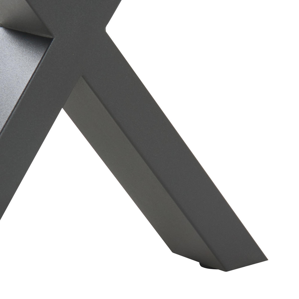 TISCHGESTELL-SET 2 TLG. Maribo - Schwarz, Metall (40/42/10cm) - [en.casa]