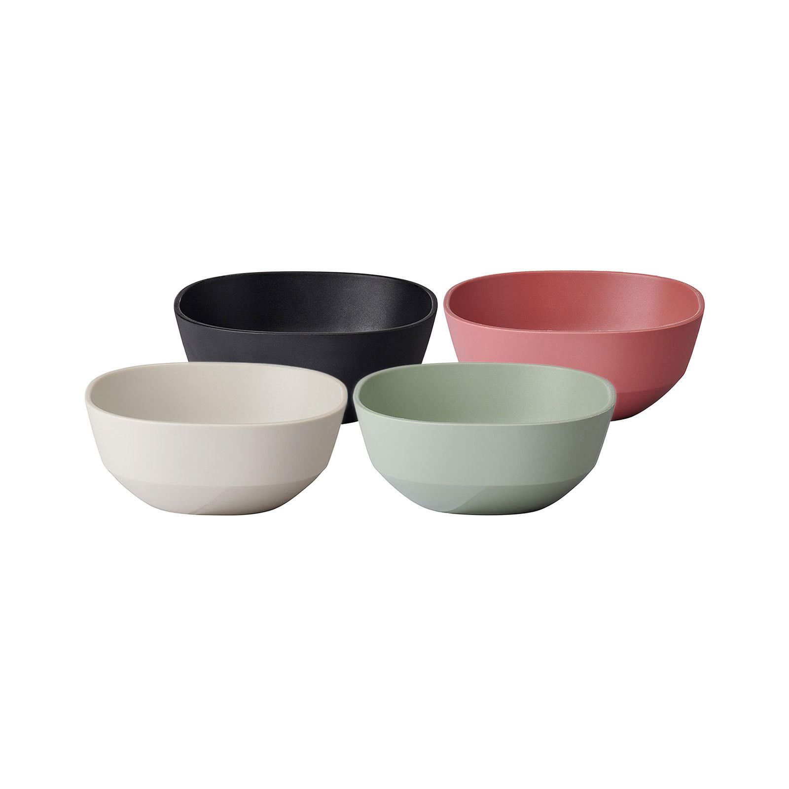 SCHALEN Silueta Bunt 250 ml 4er Set - Multicolor, Kunststoff (11cm) - Mepal