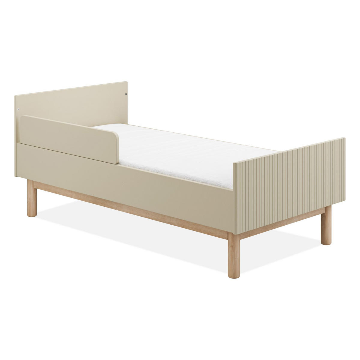 BETT-UMBAUSEITEN LOTTI - Beige, Holzwerkstoff (75/15/2cm) - KONSIMO®