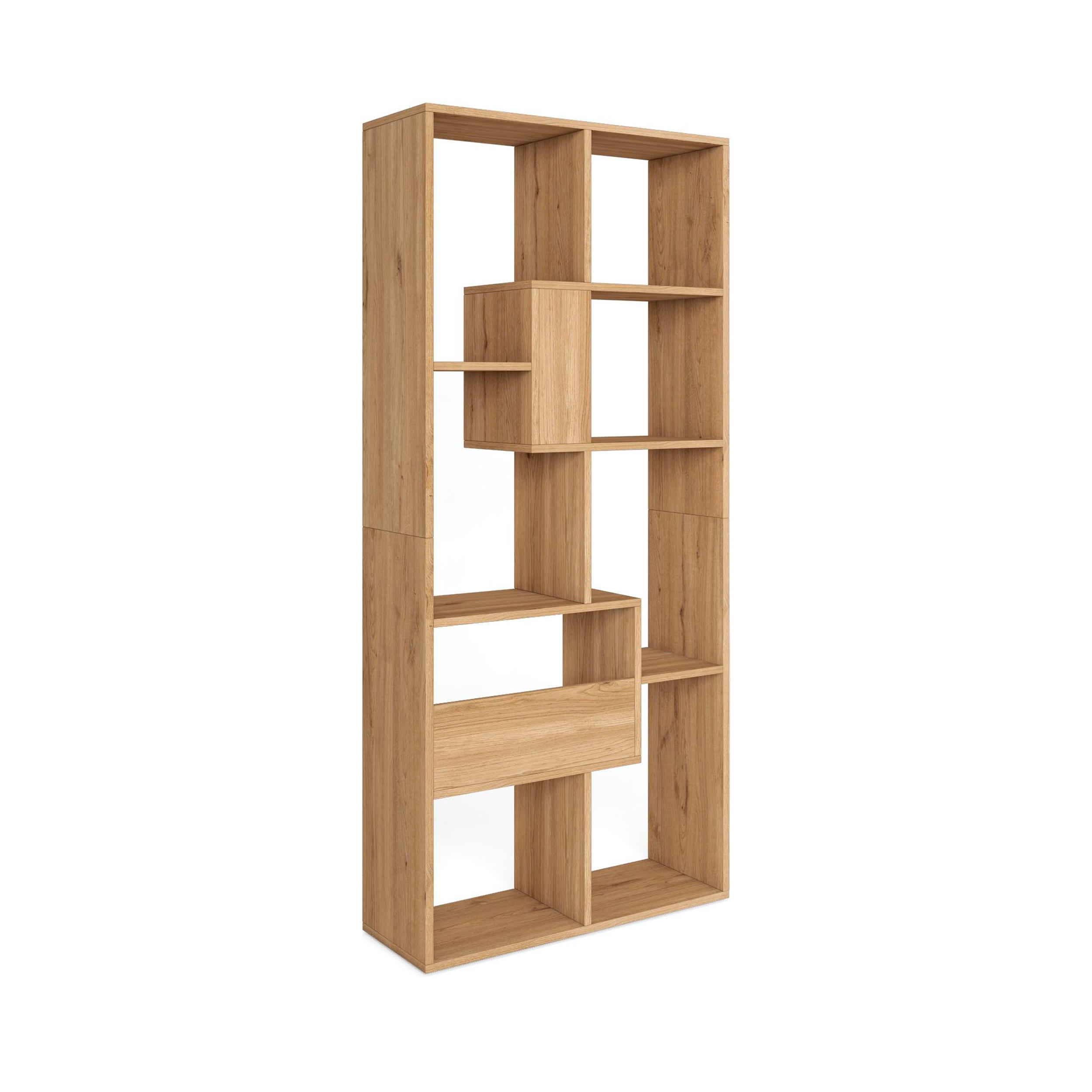 Skraut Home Regal Eiche 67x162x31 cm