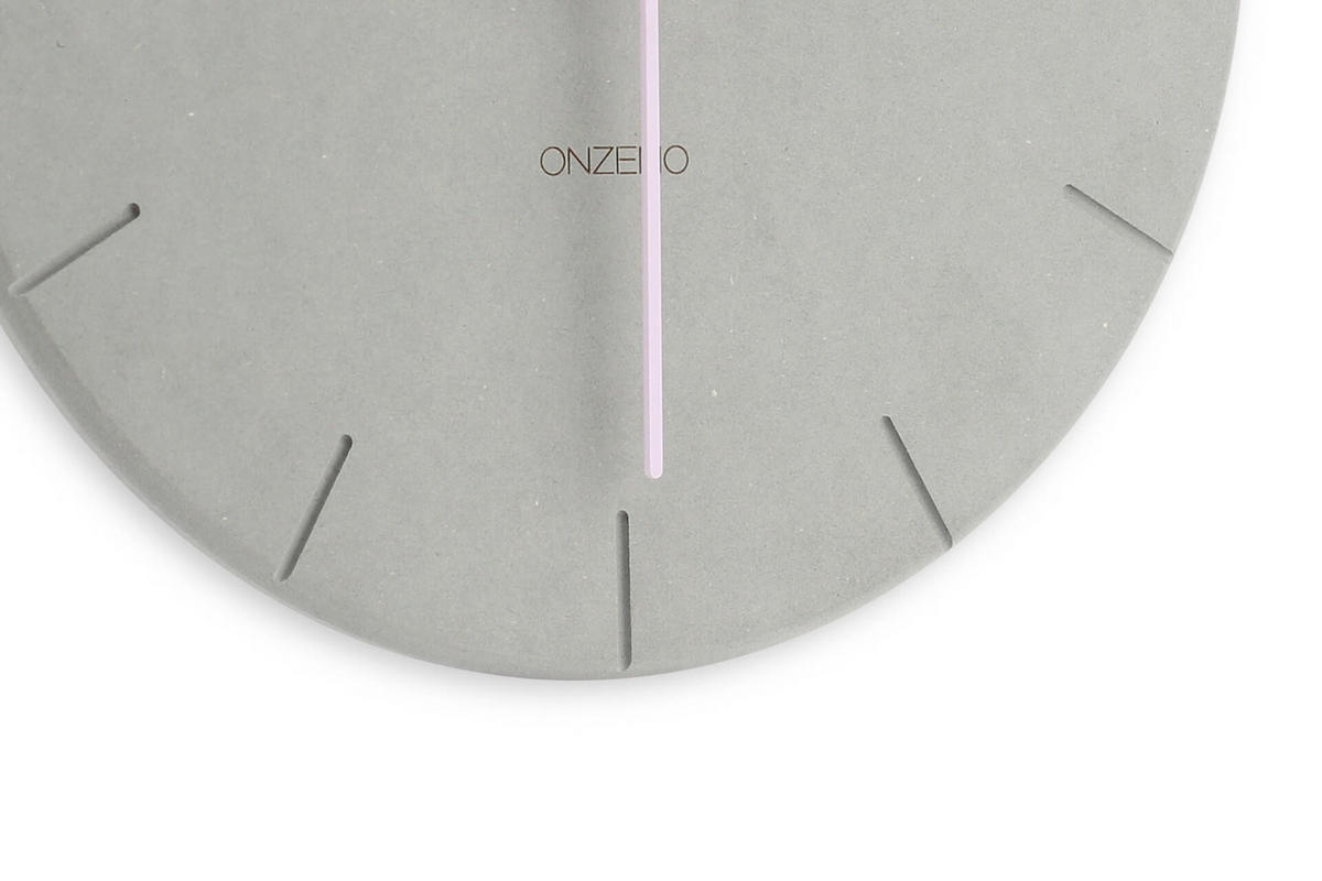 WANDUHR Design Grau 29/29 cm - Grau, Holzwerkstoff (0.62/29/1cm) - ONZENO