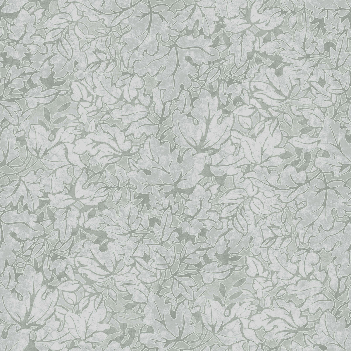 VLIESTAPETE Corrina Leaf Mineral Green - Grün, Papier/Kunststoff (52/1000cm) - Graham & Brown