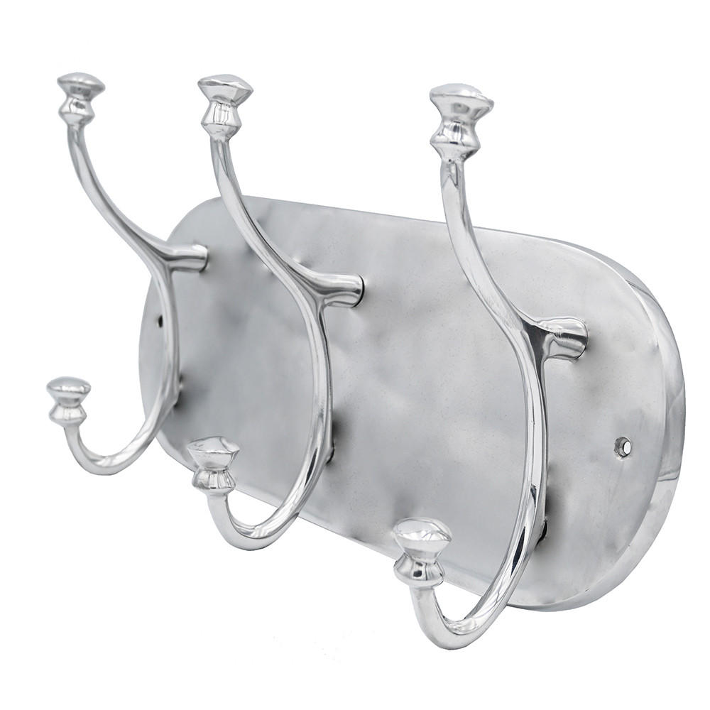 Light & Living Wandgarderobe Silber 14x24x45 cm