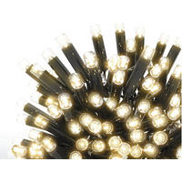 LED-WEIHNACHTSLICHTERKETTE WARMWEISS 10 m - PROFI - koppelbar - Gelb/Weiß, Kunststoff/Metall (1000cm) - LAALU