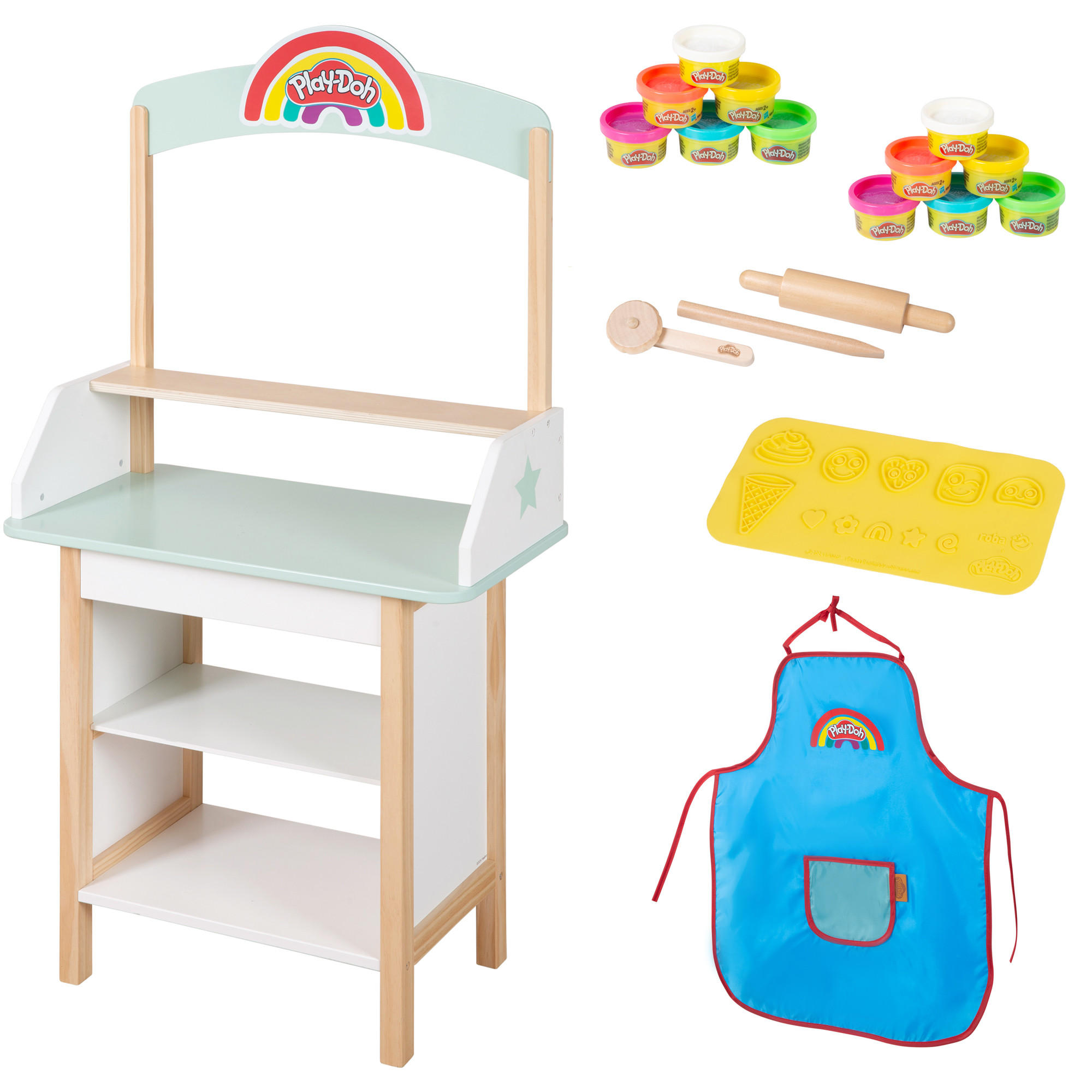 EISSTAND roba x Play-Doh - Multicolor, Holzwerkstoff (52/105/30cm) - Roba